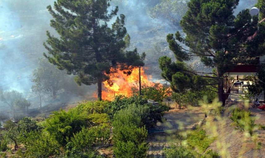 Kahramanmaraş’ta iki ilçede yangın çıktı: 6 saat sonra kontrol altına alındı