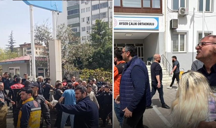 Kahramanmaraş’ta okulda silah sesleri yükseldi: Yaralılar var, polis sevk edildi