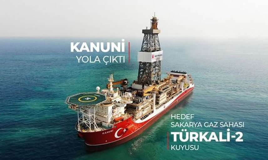 Kanuni Sondaj Gemisi Karadeniz'e Açıldı!