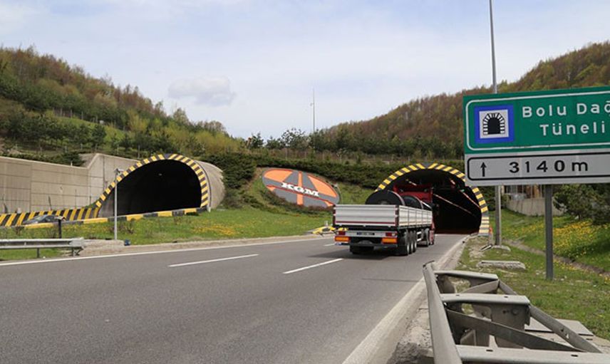 Kapanma Öncesi Bolu Dağı Tüneli’nden 100 Binden Fazla Araç Geçti