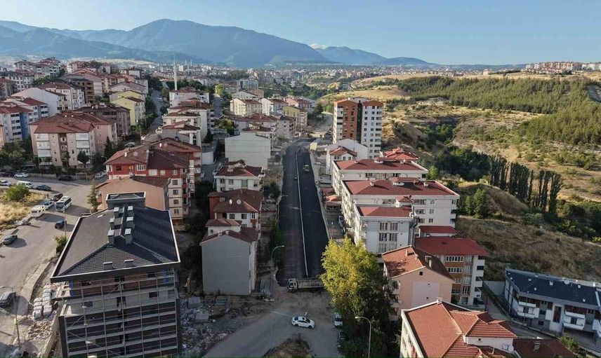 Karabük’te 1010. cadde modern bulvara dönüştürülüyor