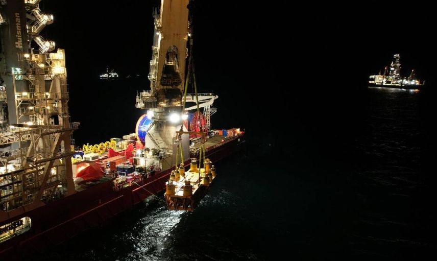 Karadeniz gazını karaya bağlayacak: Peçenek denize indirildi