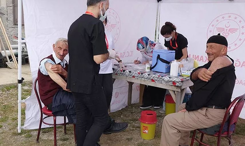 Karadeniz Yaylalarında Aşı Seferberliği Yapılıyor!