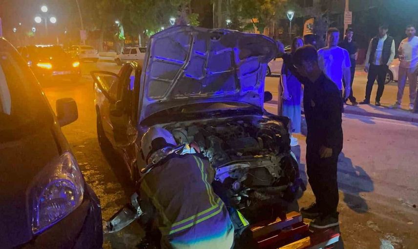 Karaman'da Pikap Kazası: 1 Yaralı