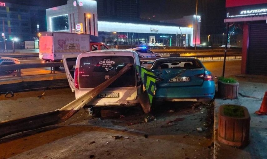 Kartal’da araç ortalığı savaş alanına çevirdi: Çok sayıda yaralı var