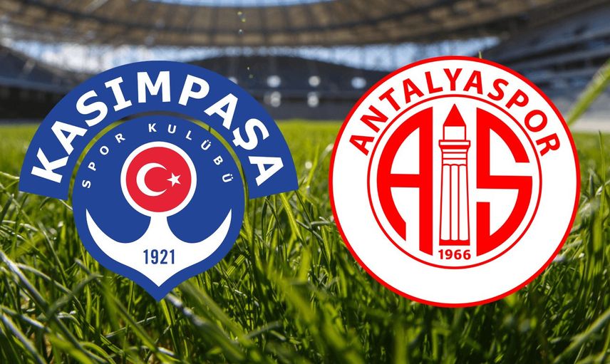 Kasımpaşa Antalyaspor canlı maç izle: Kasımpaşa Antalya maçı Bein Sports canlı şifresiz yayın linki