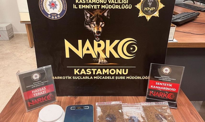 Kastamonu'da Uyuşturucu Operasyonu: 2 Şüpheli Tutuklandı