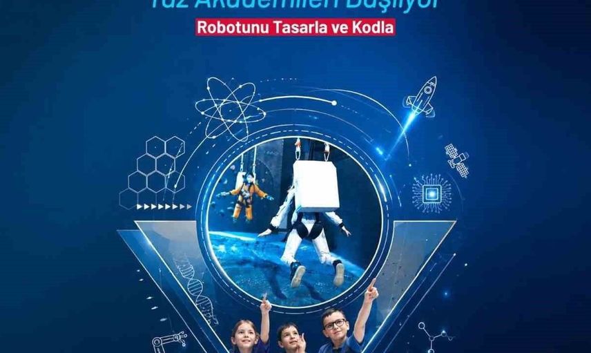 Kayseri bilim merkezi'nden yaz akademisi ile robotik eğitim