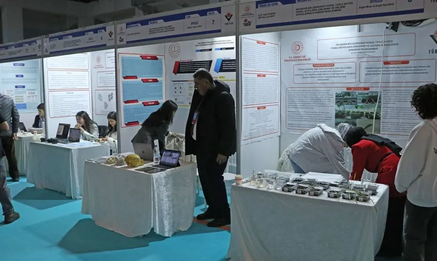 Kayseri'de TÜBİTAK Lise Proje Sergisi Açıldı