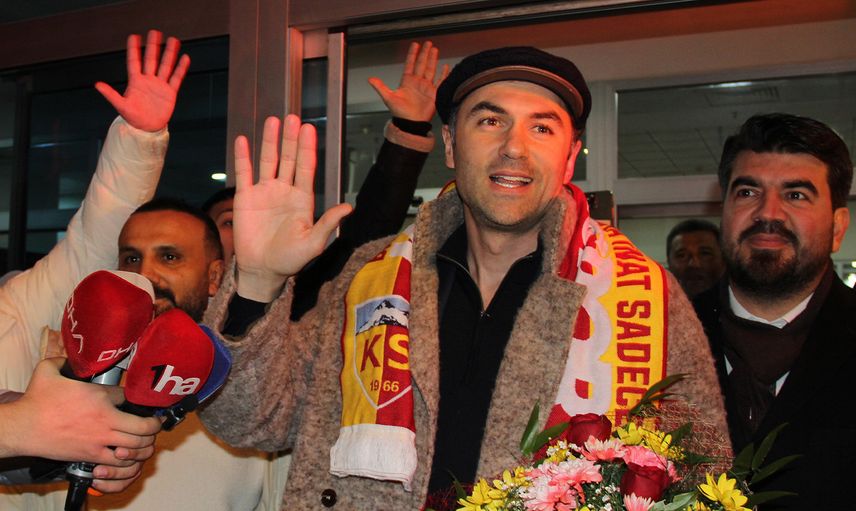 Kayserispor'da Burak Yılmaz dönemi başlıyor: Genç teknik adam şehre geldi