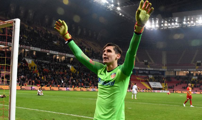 Kayserispor'da Silviu Lung Sevinci