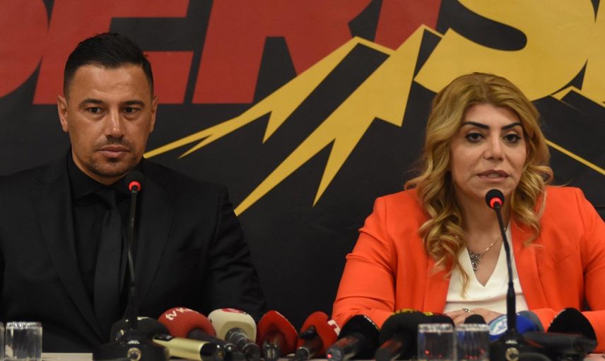 Kayserispor'un yeni teknik direktörü Çağdaş Atan imza töreninde açıklamalarda bulundu