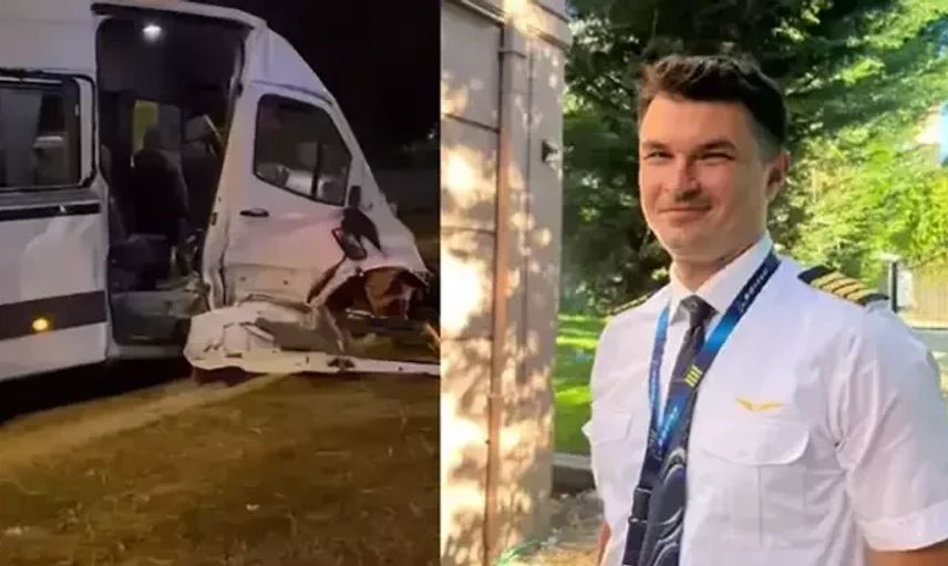 Kazada kaptan pilot öldü