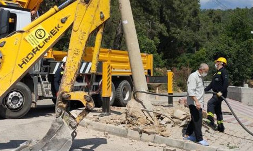 Kemer’de Aydınlatma Çalışması Yapıldı
