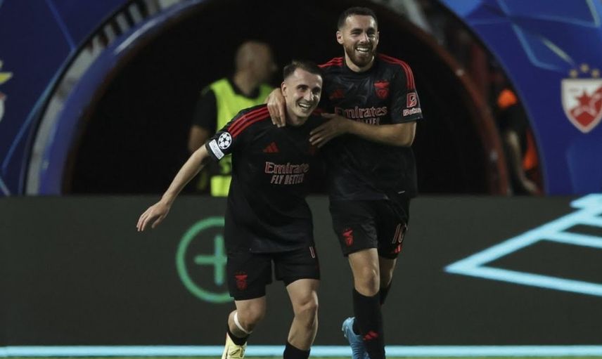 Kerem ve Orkun Benfica’ya galibiyeti getirdi: Şampiyonlar Ligi’nde Türk resitali