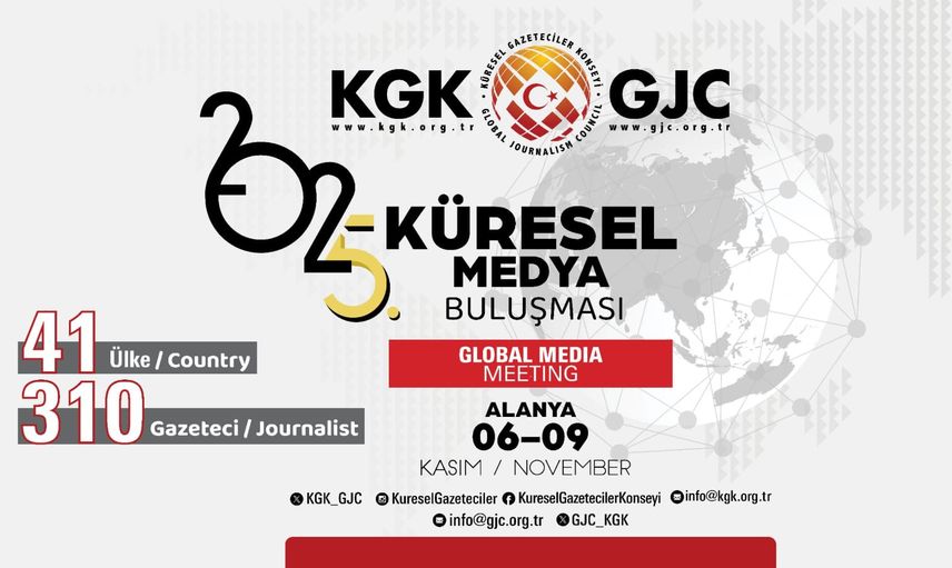 KGK “5. Küresel Medya Buluşması” Alanya’da başlıyor