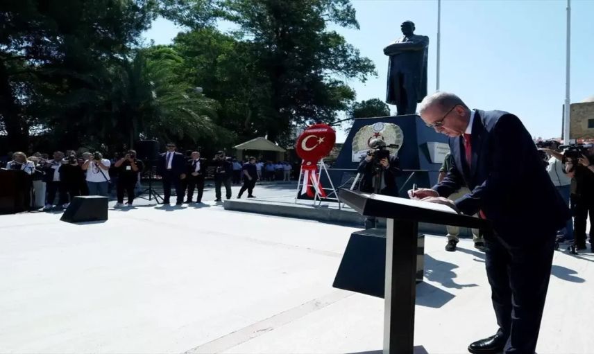 Kıbrıs Barış Harekatı'nın 50. Yılı! Cumhurbaşkanı Erdoğan Lefkoşa'da