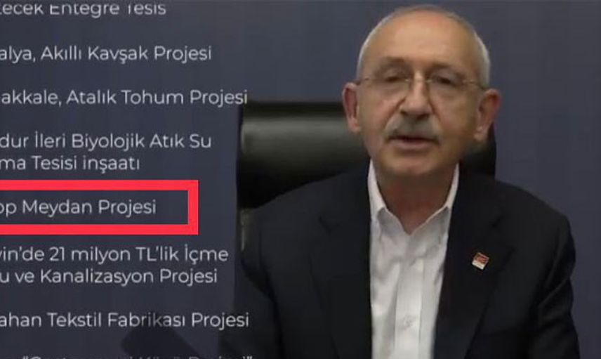 Kılıçdaroğlu Bakanlığın Yaptığı Projeyi Sahiplendi