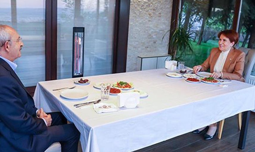 Kılıçdaroğlu ve Akşener İftarda Buluştu