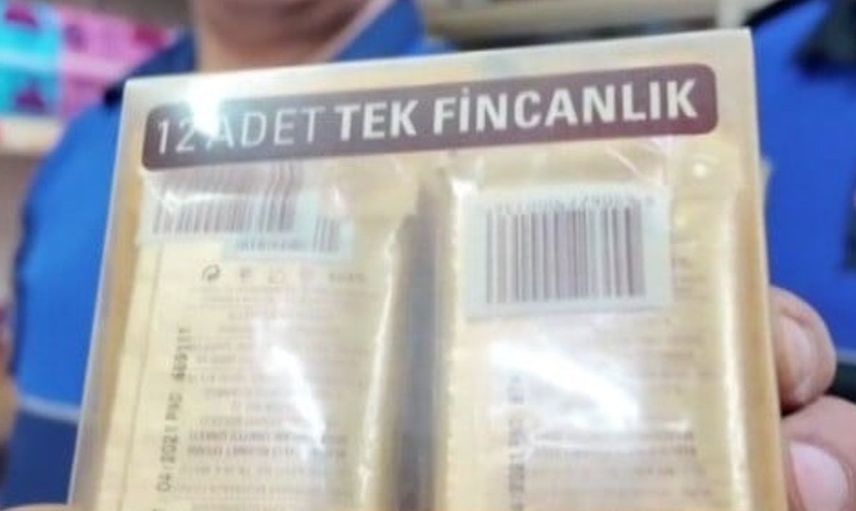 Kilis'te tarihi geçmiş yüzlerce ürün imha edildi