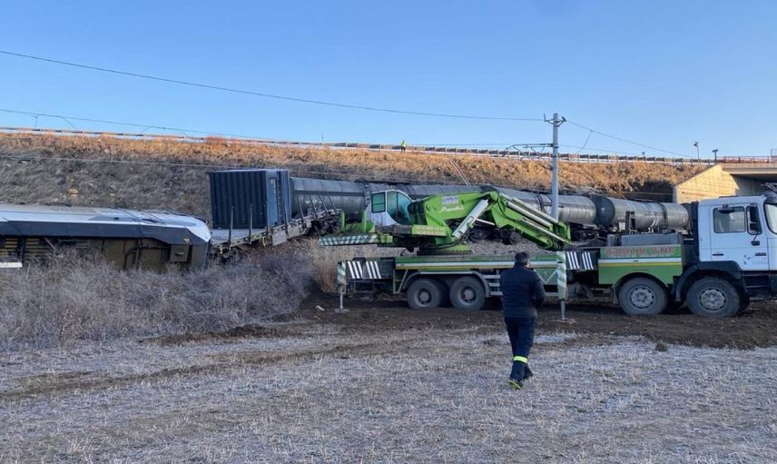 Kırıkkale’de korkunç kaza: Tren raydan çıktı