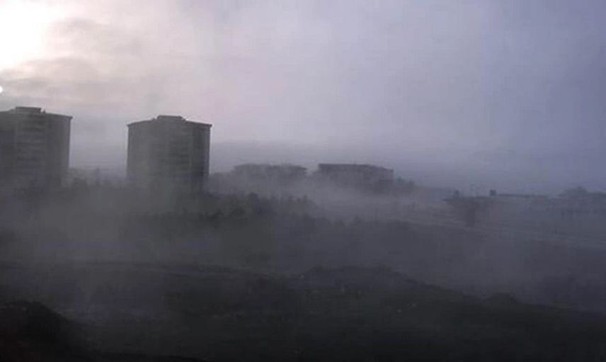 Kırıkkale'de Oluşan Yoğun Sis Ulaşımı Olumsuz Etkiledi