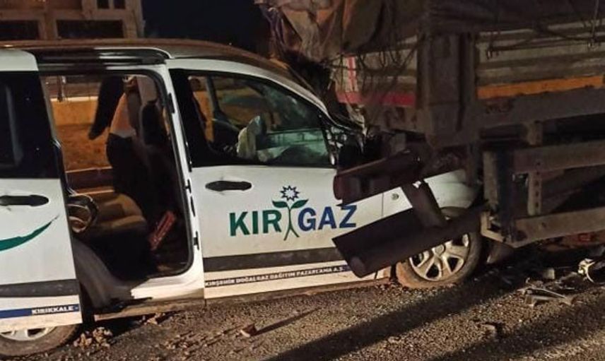 Kırşehir'de Trafik Kazası: 2 Yaralı