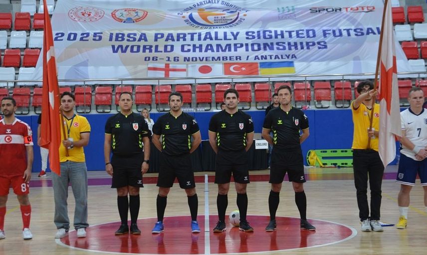 Kısmi Görme Engelliler Futsal Dünya Şampiyonası Antalya'da Sürüyor