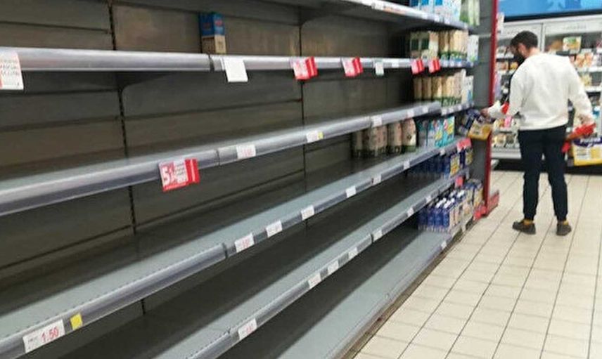 Kıtlık krizi Almanya'yı vurdu: Fiyatlar uçtu marketlerde raflar boş kaldı
