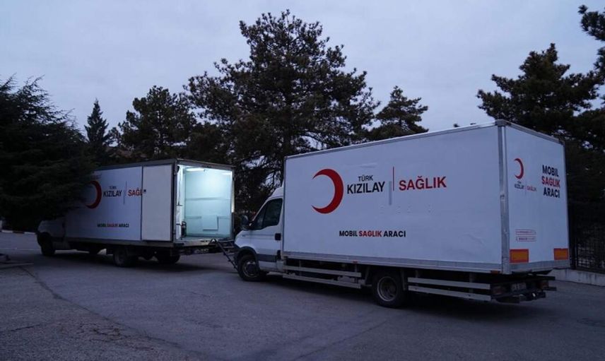 Kızılay afetzedelere hizmetlerine devam ediyor: Sağlık hizmet noktaları güncellendi