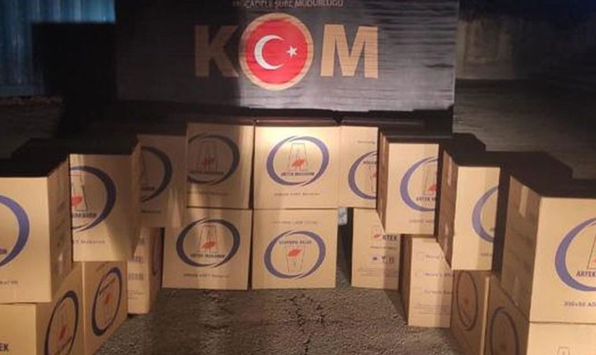 Kocaeli'de 130 Kutu Makaron Ele Geçirildi!