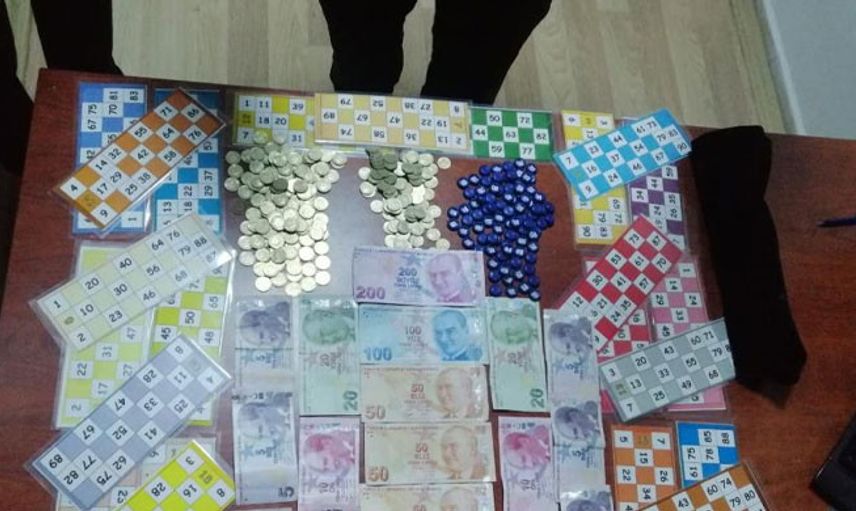 Kocaeli’nde Villada Tombala Partisine Polis Baskını