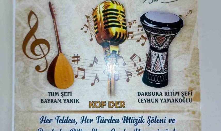 KOF-DER, 19 Haziran'da müzik şölenine davet ediyor