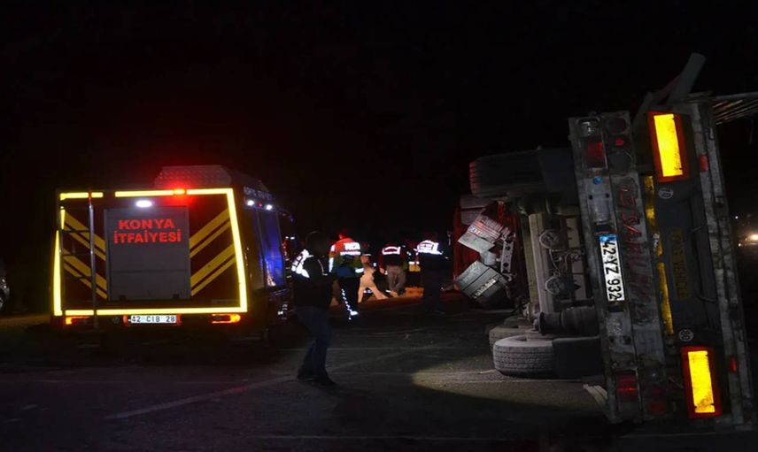 Konya’da korkunç kaza: Ölü ve yaralılar var