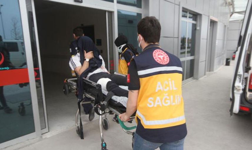 Konya'da Saldırıya Uğrayan Genç Hastanelik Oldu