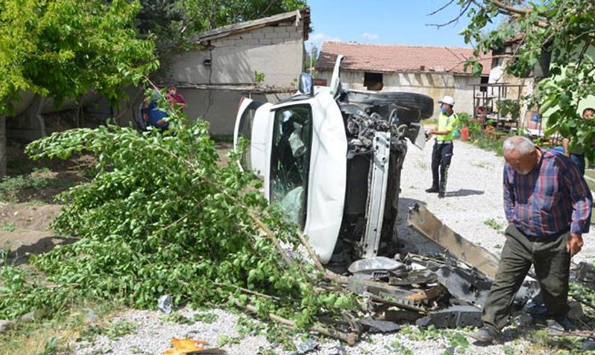 Konya’da Trafik Kazası: 4 Yaralı