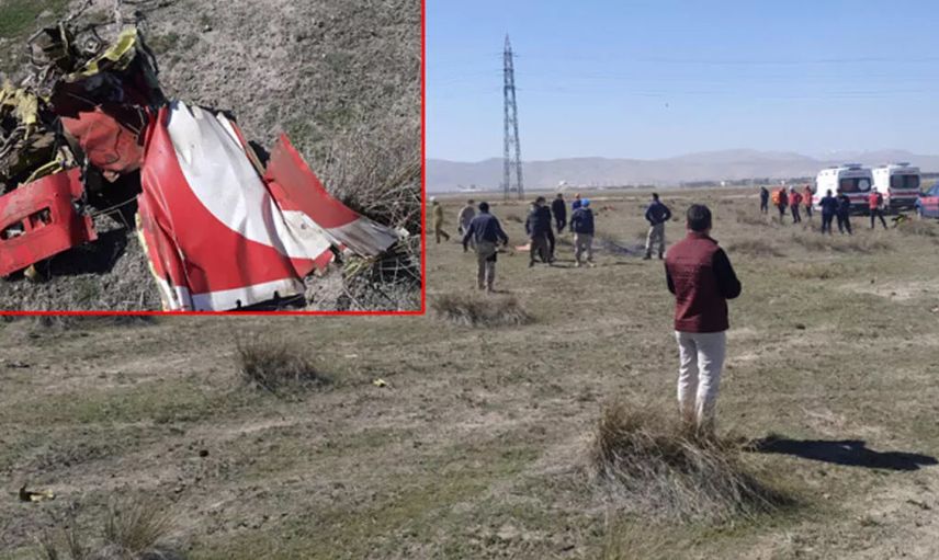 Konya’dan acı haber: Askeri eğitim uçağı düştü