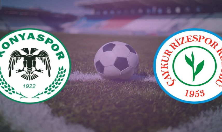 Konyaspor Çaykur Rizespor maçını canlı izle Bein Sports 1 – Konya Rize maçı Twitter canlı yayın linki