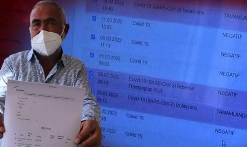 Koronaya yakalanma korkusundan 98 test yaptıran adam 7 doz aşı oldu!