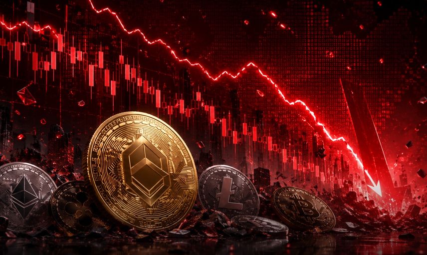 Kripto Piyasası İlk Yarıda 1 Trilyon Dolar Eridi