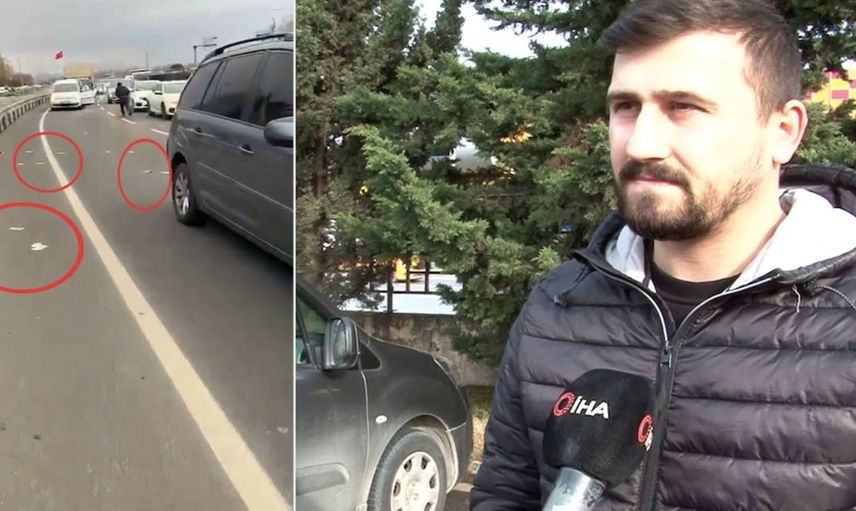 Kuryenin dalgınlığı servete mal oldu: 150 bin euro yerlere saçıldı