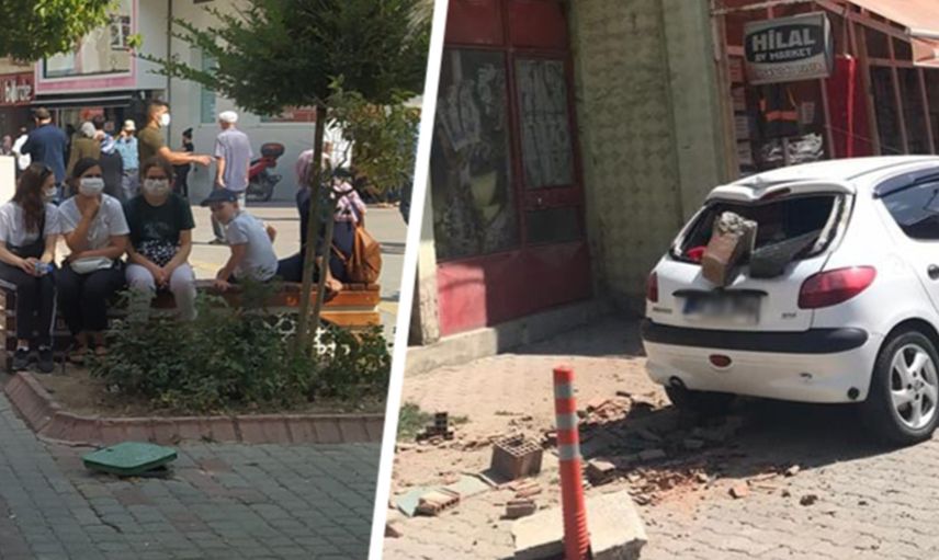 Kütahya’da Deprem Anında Yaşanan Korku Dolu Anlar