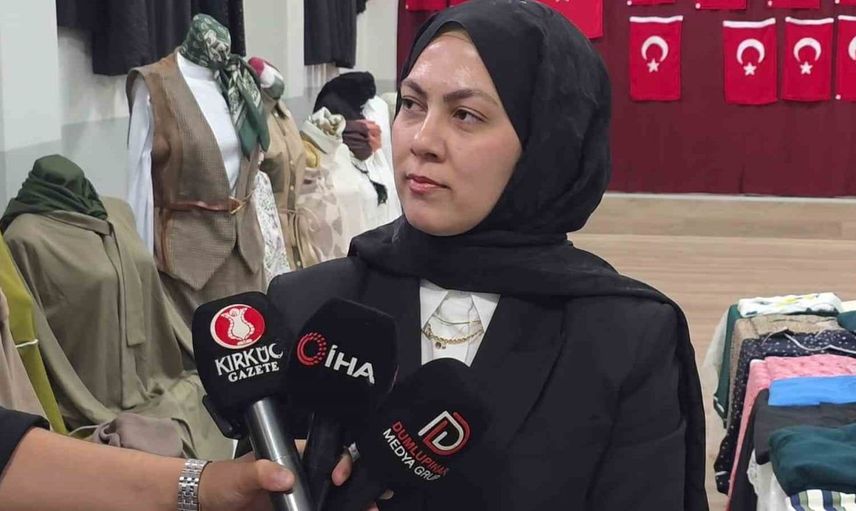 Kütahya'da Giyim Üretim Teknolojileri Kursu'nun Başarılı Sergisi