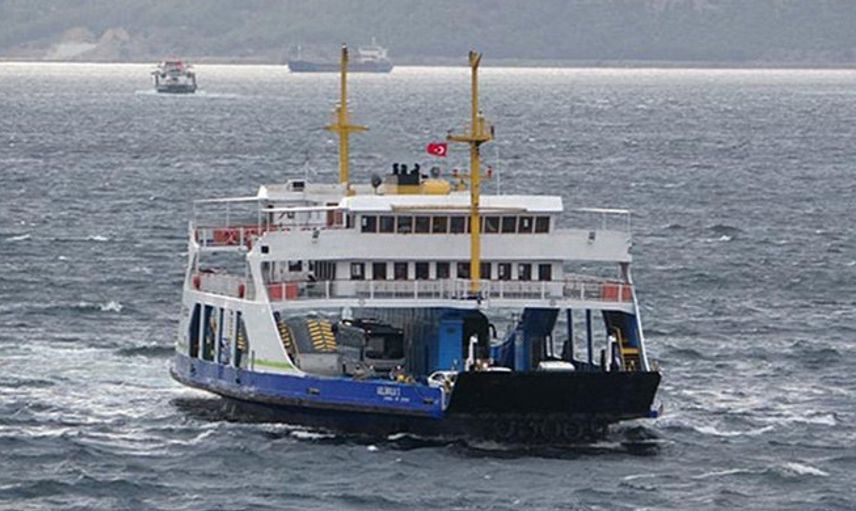 Kuzey Ege'de Feribot Seferleri İptal Edildi
