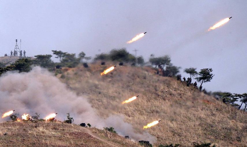 Kuzey Kore silahlarını ateşledi: Savaş kapıya dayandı