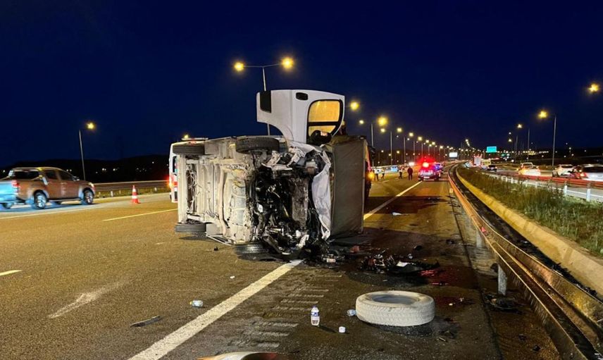 Kuzey Marmara Otoyolu’nda acı kaza: Çok sayıda ölü ve yaralı var
