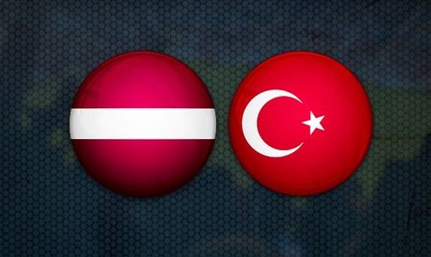 Maç Sona Erdi! Letonya 1-2 Türkiye