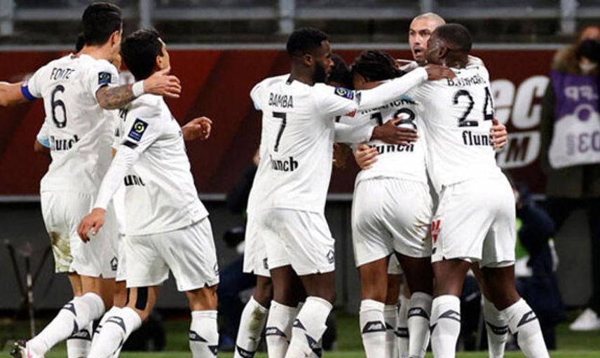 Lille Metz'i 2-0 Yenmeyi Başardı