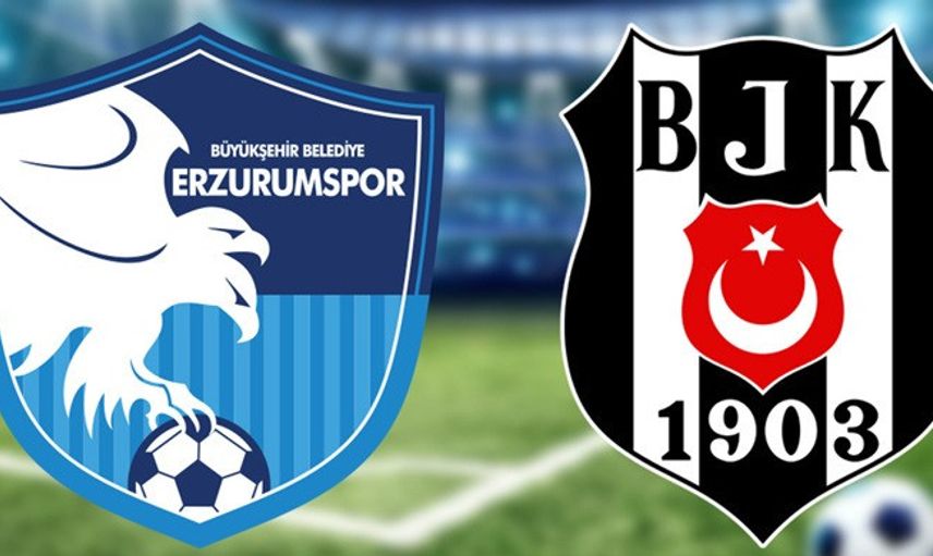 Maç Sona Erdi! Erzurumspor 2-4 Beşiktaş