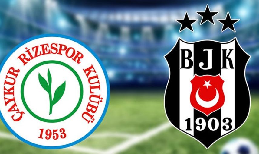 Maç Sona Erdi! Rizespor 2-3 Beşiktaş
